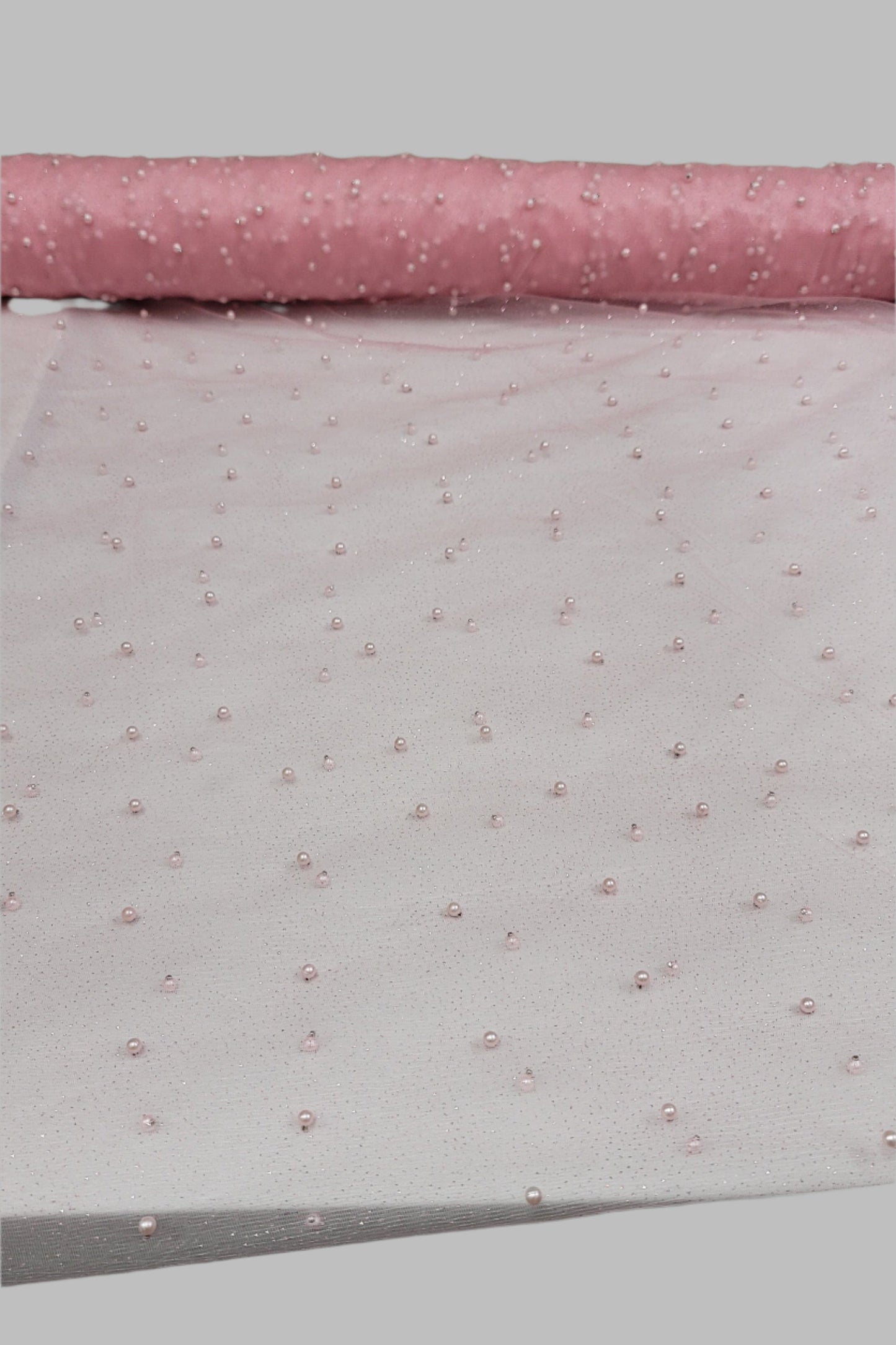 GLITER MESH whit pearls