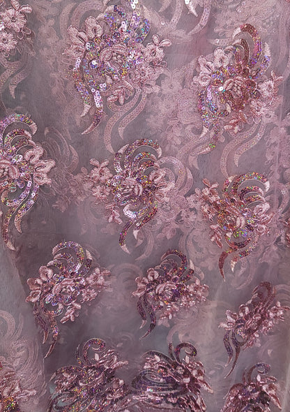 HOLOGRAM SEQUIN LACE