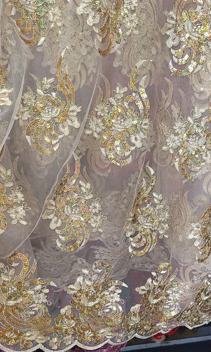 HOLOGRAM SEQUIN LACE