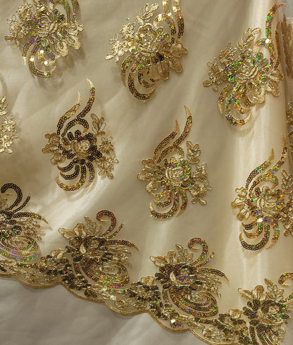 HOLOGRAM SEQUIN LACE