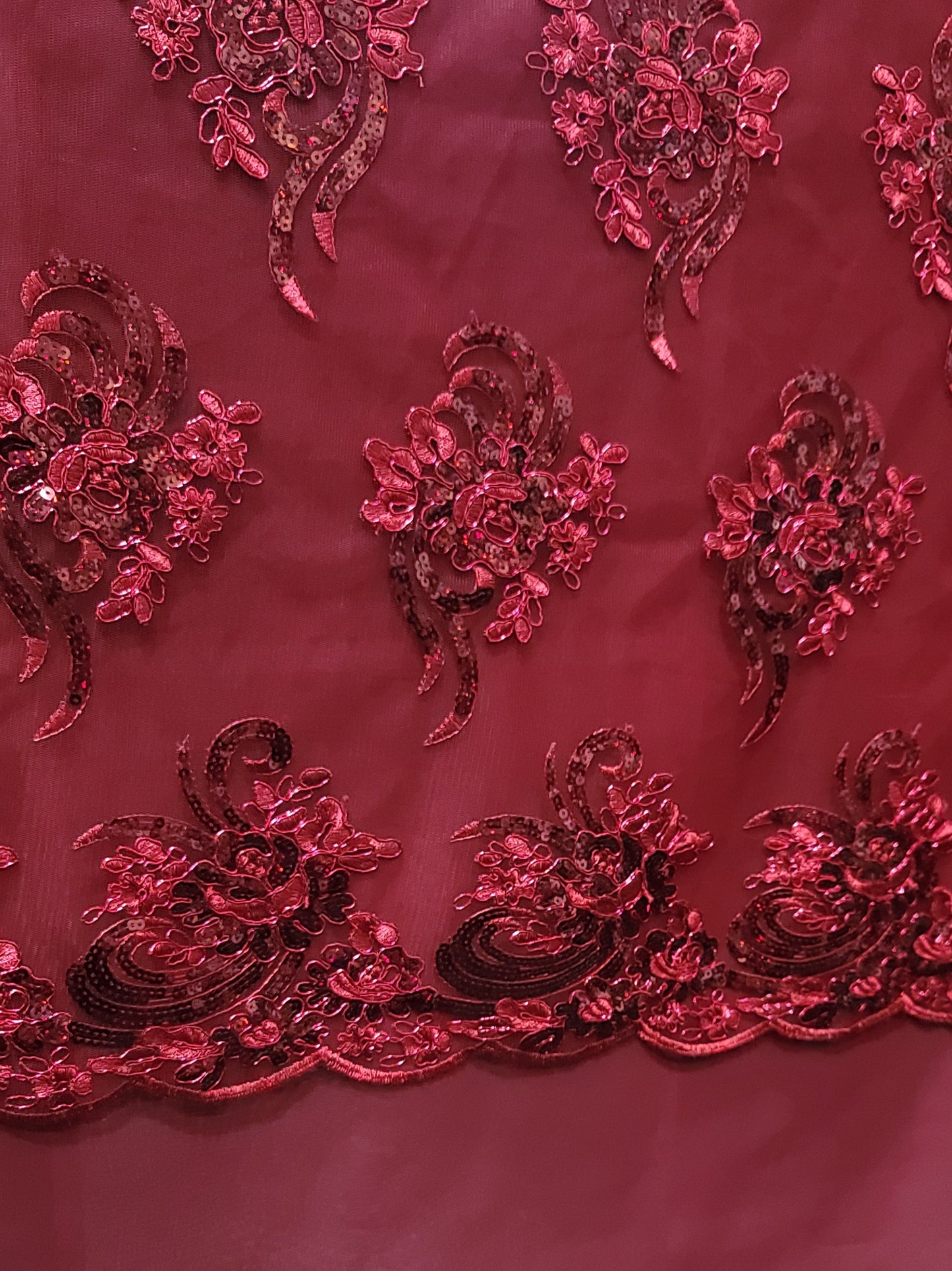 HOLOGRAM SEQUIN LACE